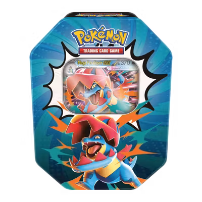 Pokémon Ascended Heroes – Mega Feraligatr ex Tin