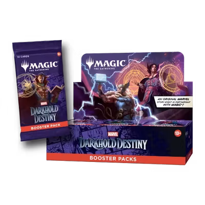 Magic: The Gathering Marvel: Darkhold Destiny – Play Booster Display
