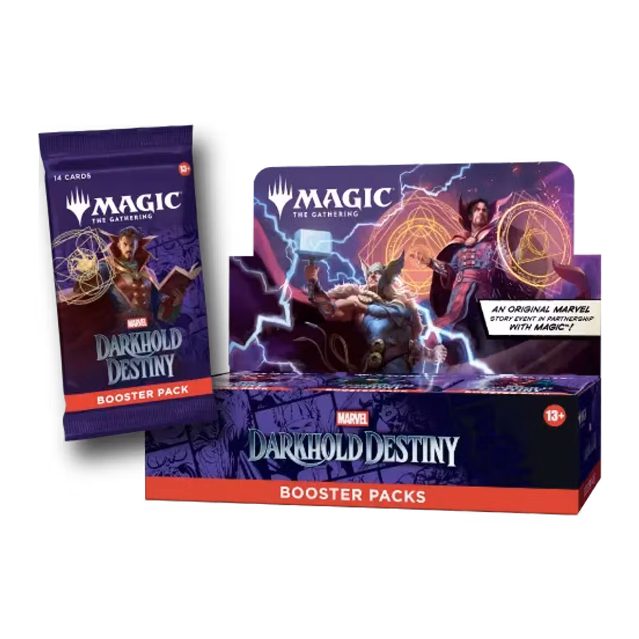 Magic: The Gathering Marvel: Darkhold Destiny – Play Booster Display