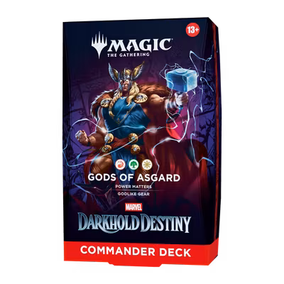 Magic: The Gathering Marvel: Darkhold Destiny – Commander Deck: Gods of Asgard