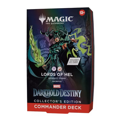 Magic: The Gathering Marvel: Darkhold Destiny – Collector's Edition Commander Deck: Lords of Hel