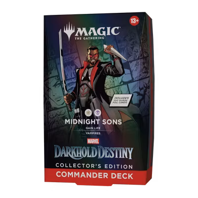 Magic: The Gathering Marvel: Darkhold Destiny – Collector's Edition Commander Deck: Midnight Sons