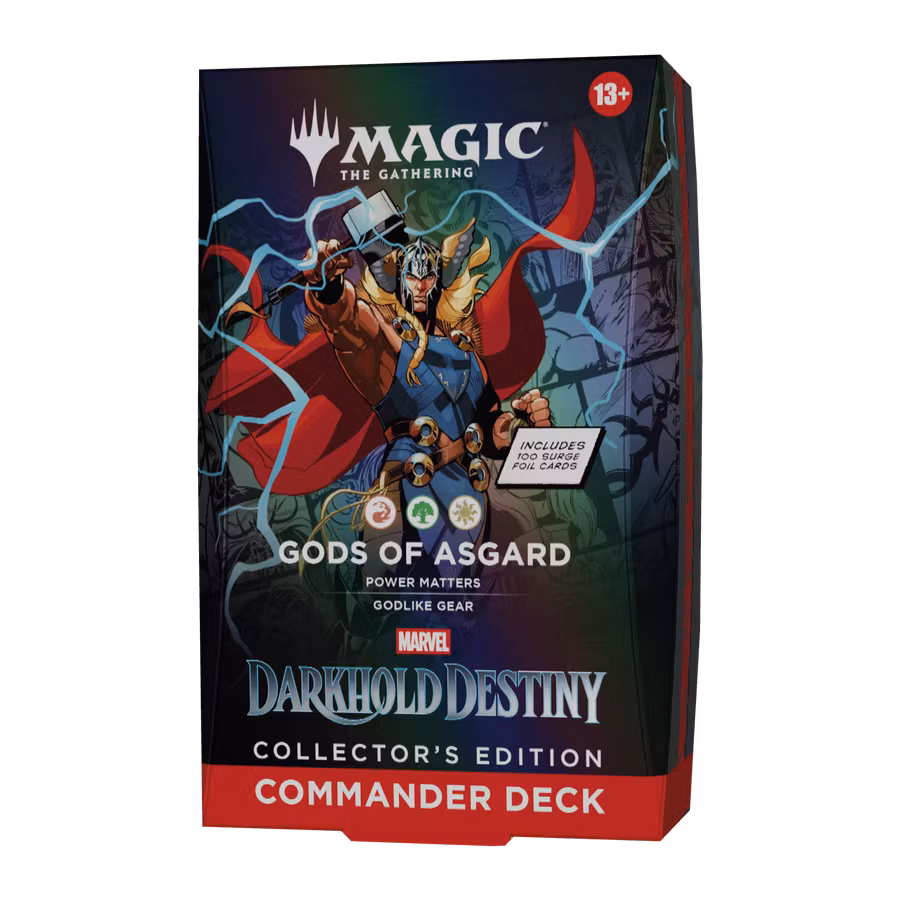 Magic: The Gathering Marvel: Darkhold Destiny – Collector's Edition Commander Deck: Gods of Asgard