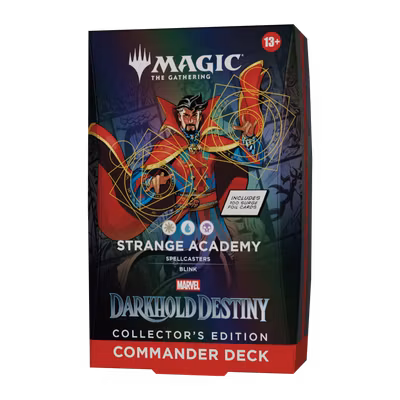 Magic: The Gathering Marvel: Darkhold Destiny – Collector's Edition Commander Deck: Strange Academy