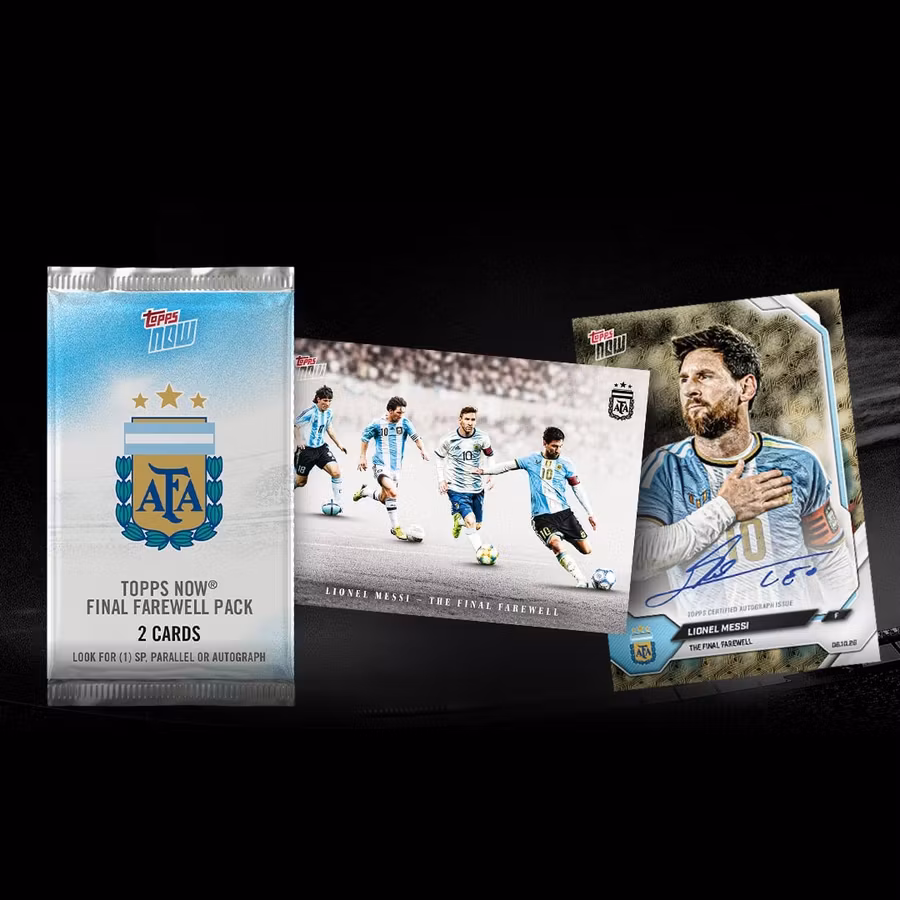 Topps NOW 2026 Argentina Lionel Messi – Final Farewell Pack