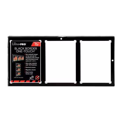 Ultra Pro One-Touch Magnethållare 35pt – 3-Card Black Border