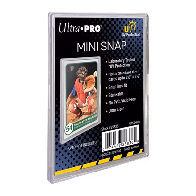 Ultra Pro UV Mini Snap – korthållare med UV-skydd
