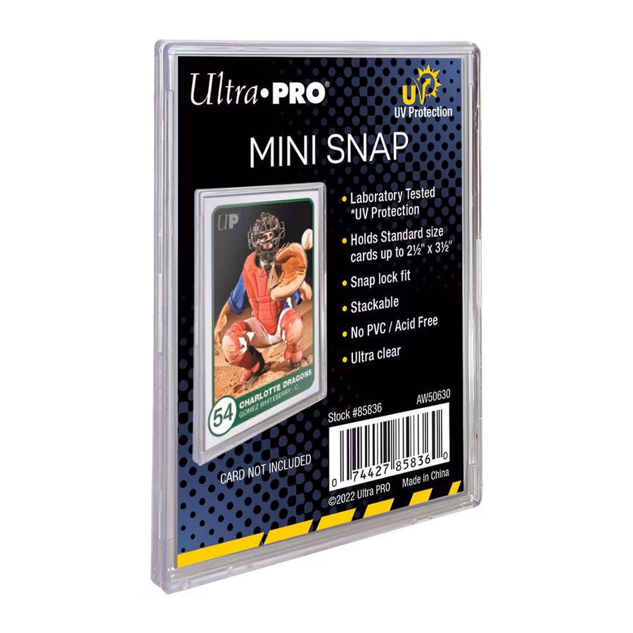 Ultra Pro UV Mini Snap – korthållare med UV-skydd
