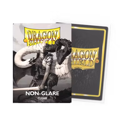 Dragon Shield Standard Matte Non-Glare – Clear (100)