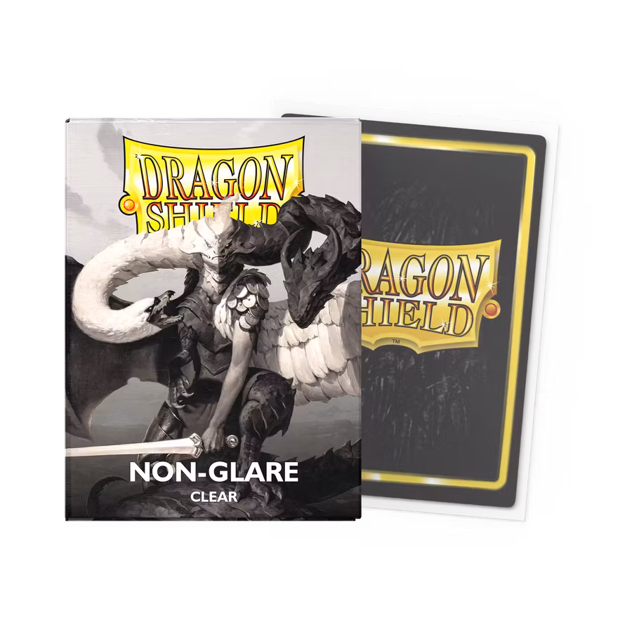 Dragon Shield Standard Matte Non-Glare – Clear (100)