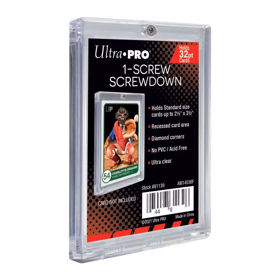 Ultra Pro Single-Screw Screwdown Holder – korthållare med skruv