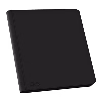 Ultimate Guard Zipfolio 480 24-Pocket Xenoskin – card binder, Black