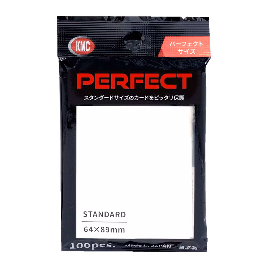 KMC Perfect Size Sleeves – Clear (100)