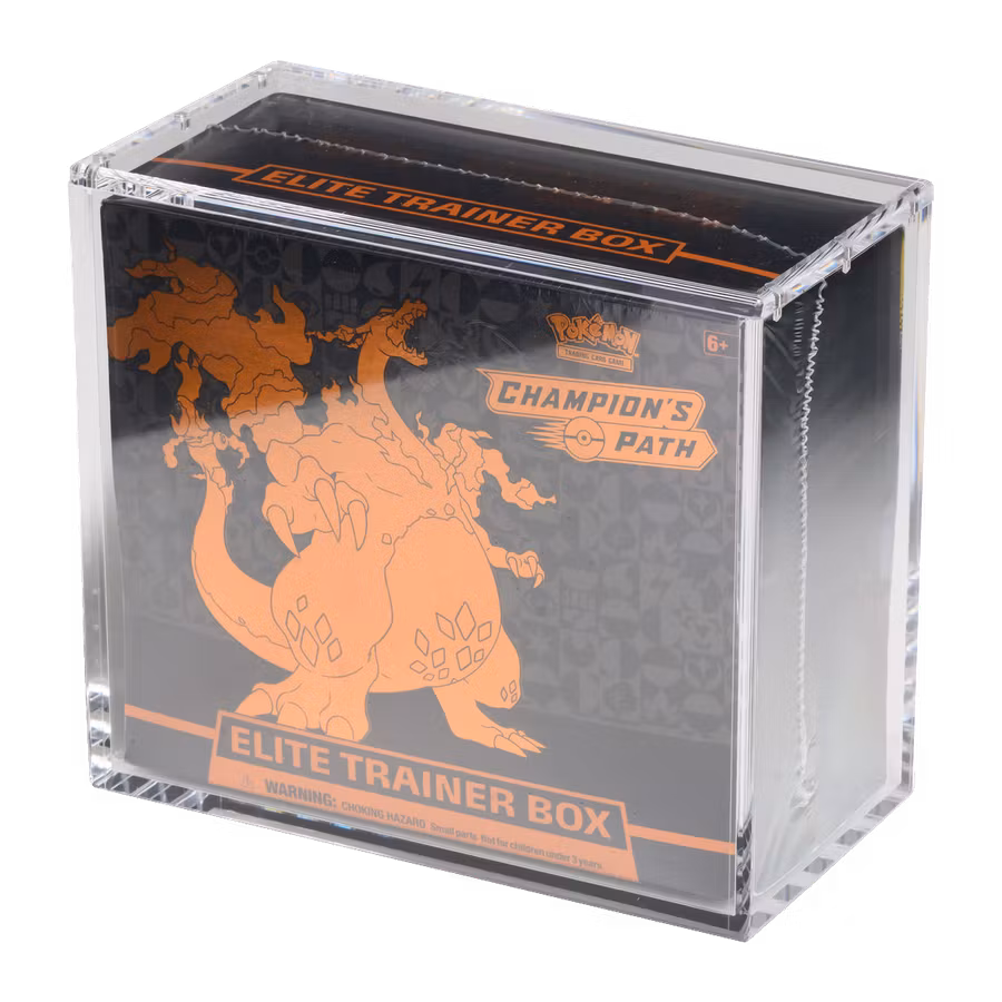 The Acrylic Box Akrylmonter för Pokémon Elite Trainer Box – 6 mm