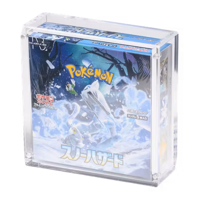 The Acrylic Box Akrylmonter för japansk Pokémon boosterbox – Regular