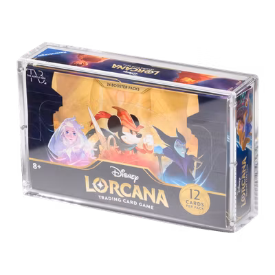 The Acrylic Box Akrylmonter för Disney Lorcana boosterbox