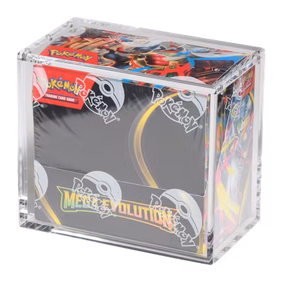 The Acrylic Box Akrylmonter för Pokémon boosterbox – 6 mm