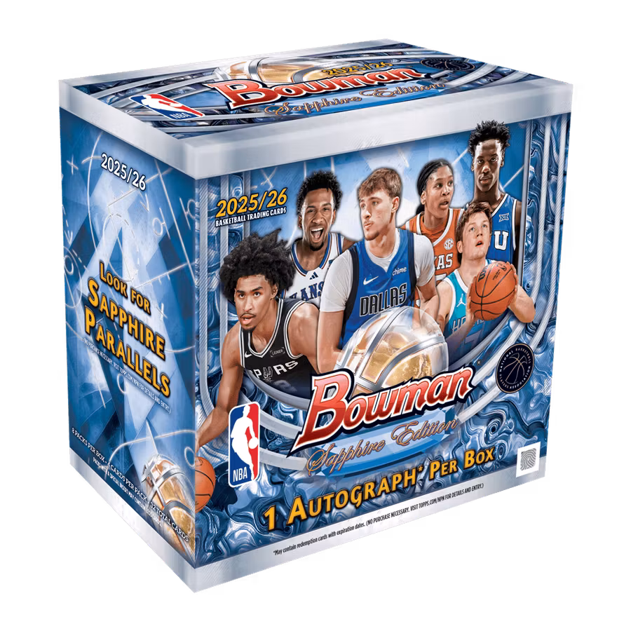 2025-26 Bowman Basketball Sapphire – Hobby Box