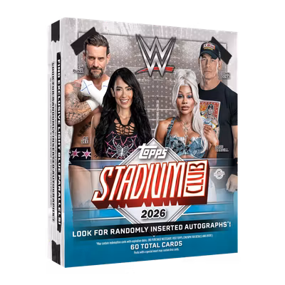 2026 Topps Stadium Club WWE – Mega Box