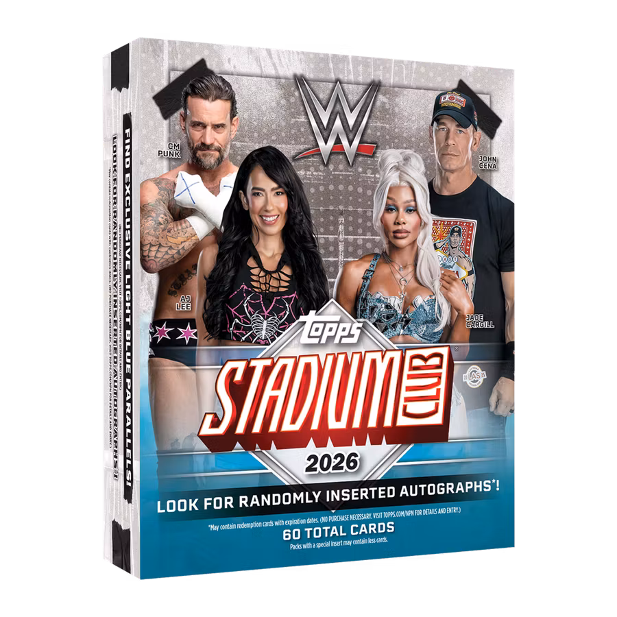 2026 Topps Stadium Club WWE – Mega Box