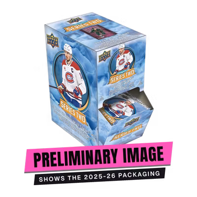 2026-27 Upper Deck Series Two Hockey Retail Gravity Feed Box – Booster Display