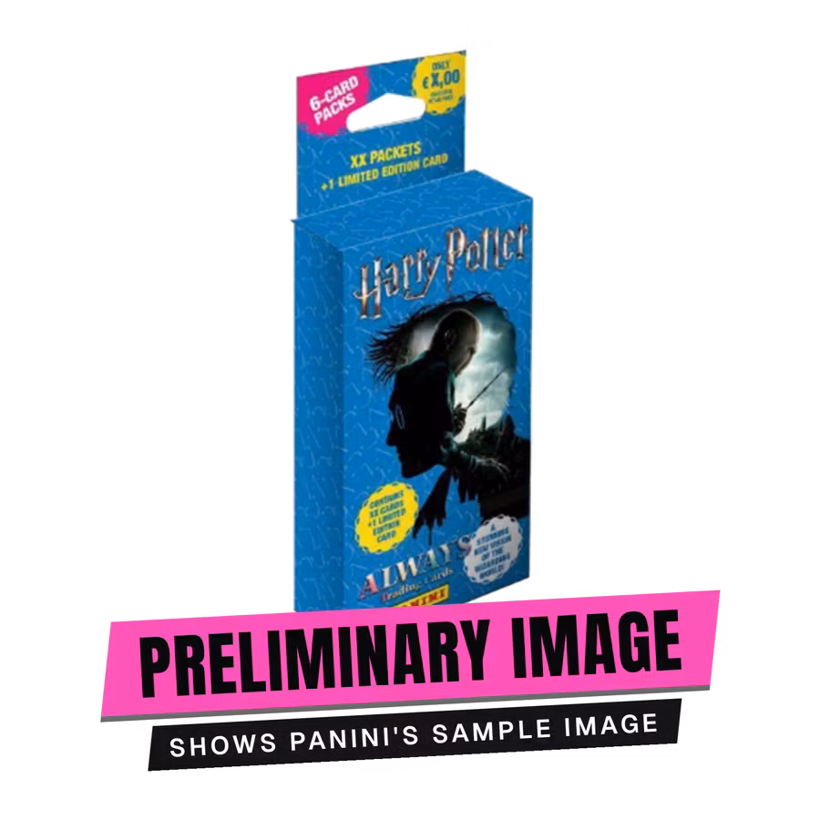 Panini Harry Potter Always Trading Cards – Eco Blister med 4 paket