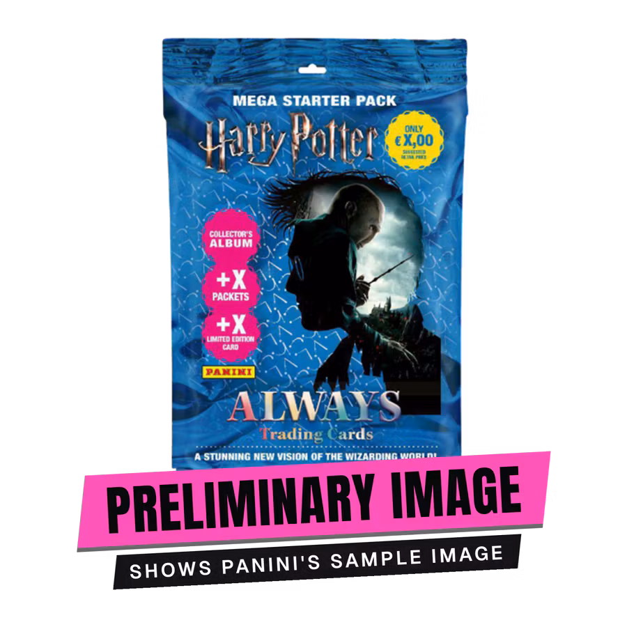 Panini Harry Potter Always Trading Cards – Starter Pack