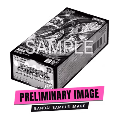 Digimon Card Game Limited Card Pack Distancia Cero (LM-09) – Booster Box