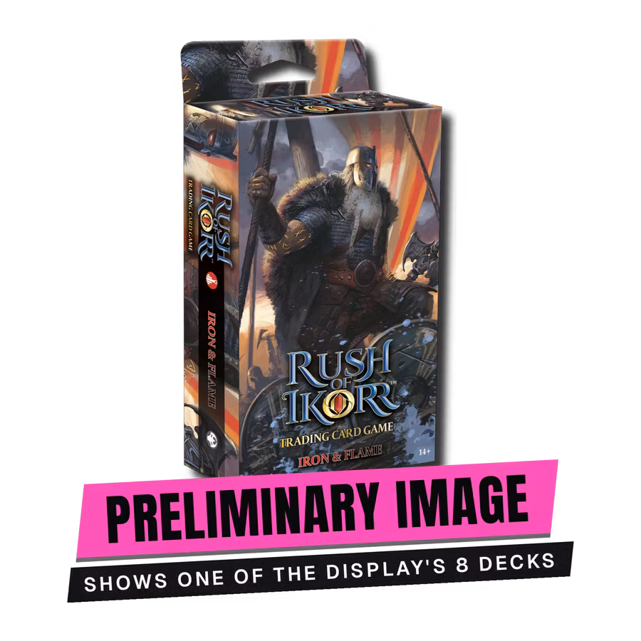Rush of Ikorr Iron & Flame – Structure Deck Display (8 lekar)