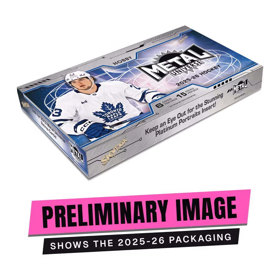 2026-27 Upper Deck Skybox Metal Universe Hockey – Hobby Box