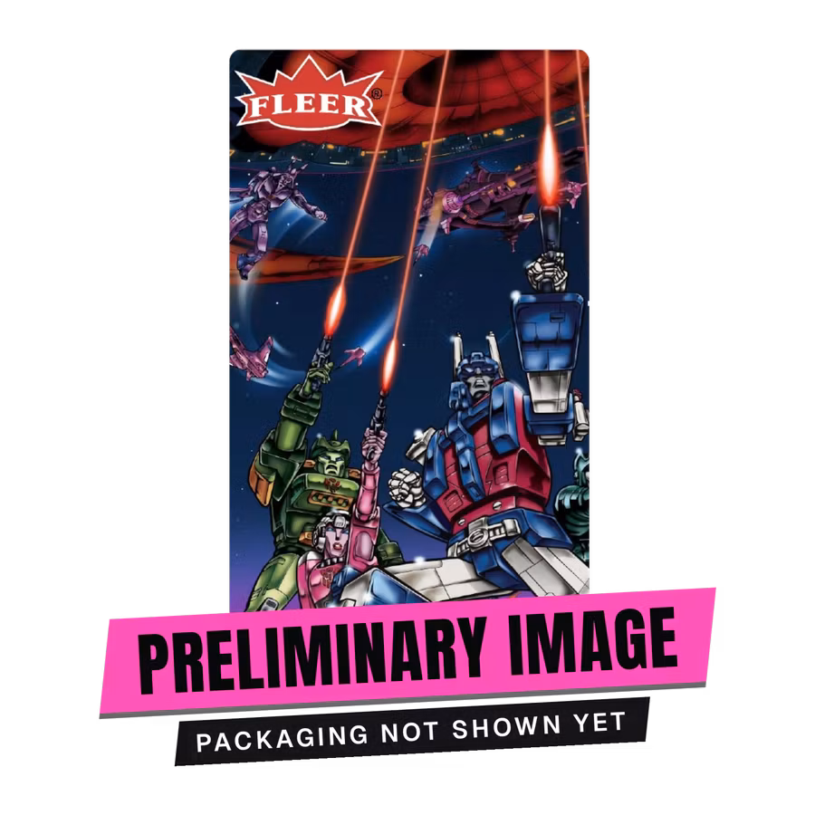 2026 Upper Deck Fleer Transformers: The Movie 40th Anniversary – Blaster Box