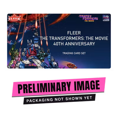 2026 Upper Deck Fleer Transformers: The Movie 40th Anniversary – Hobby Box