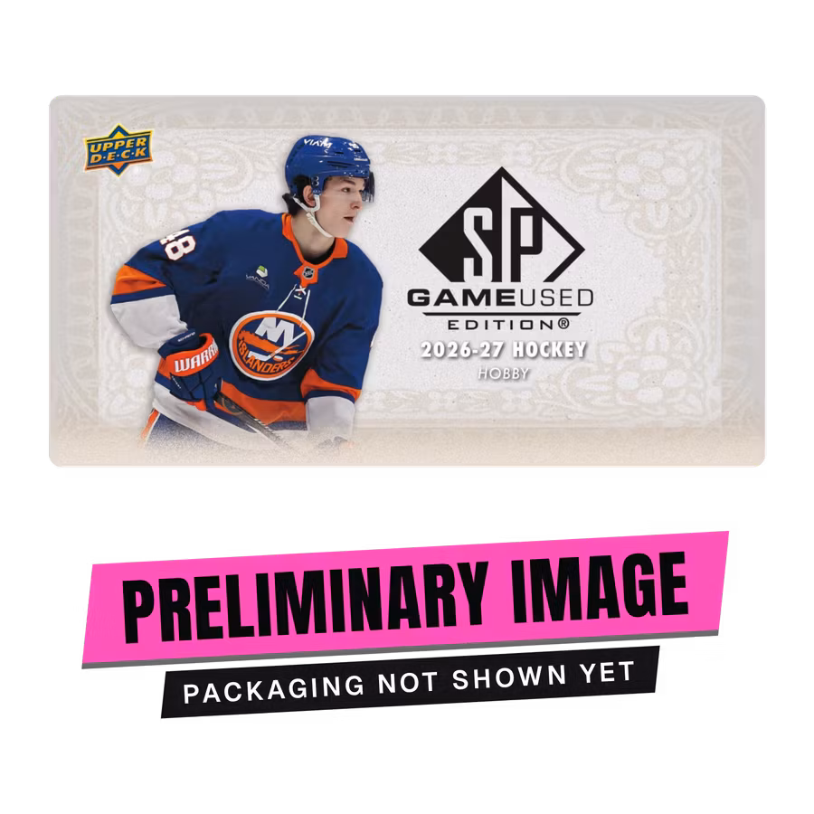 2026-27 Upper Deck SP Game Used Hockey – Hobby Box