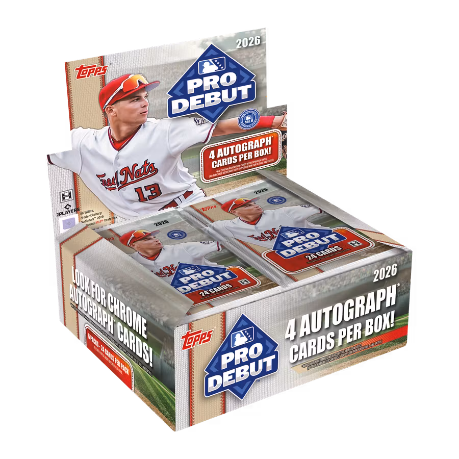 2026 Topps Pro Debut Baseball – Hobby Box