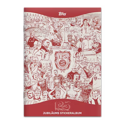 Topps FC Bayern München 125 Jahre Sticker 2025 – Sticker Album