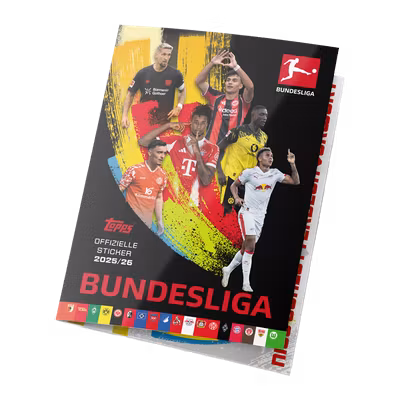 Topps Bundesliga Sticker Collection 2025/26 – Hardcover Album