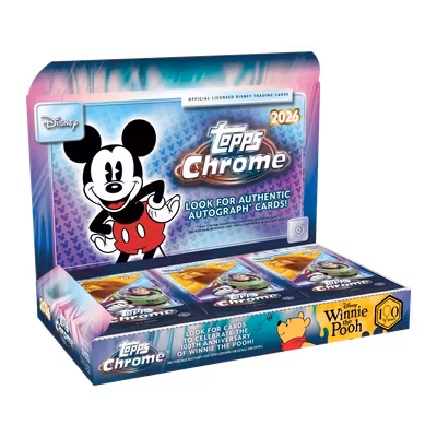 2026 Topps Chrome Disney – Hobby Box