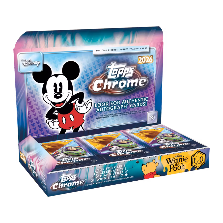 2026 Topps Chrome Disney – Hobby Box