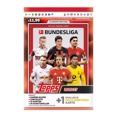 Topps Flagship Bundesliga 2026/27 – Starter Pack