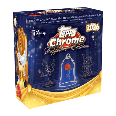 2026 Topps Chrome Disney Sapphire Edition – Hobby Box