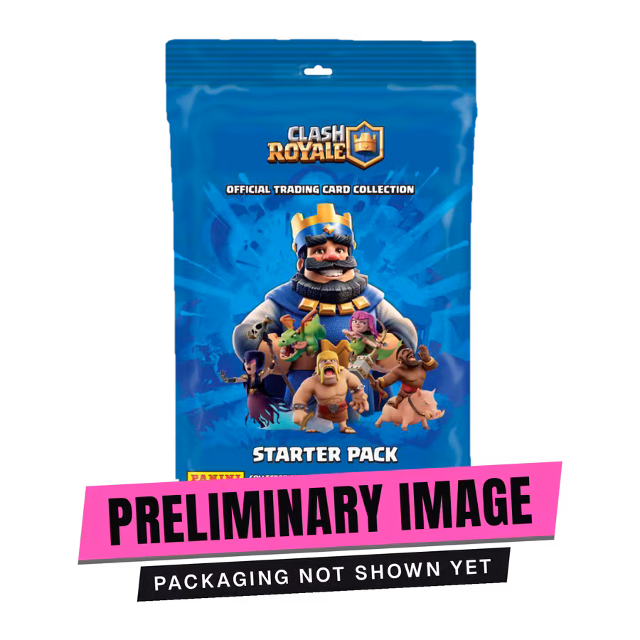 Panini Clash Royale Trading Cards – Display med 24 paket