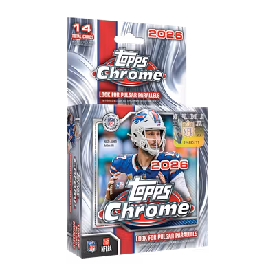 2026 Topps Chrome Football – Hanger Box