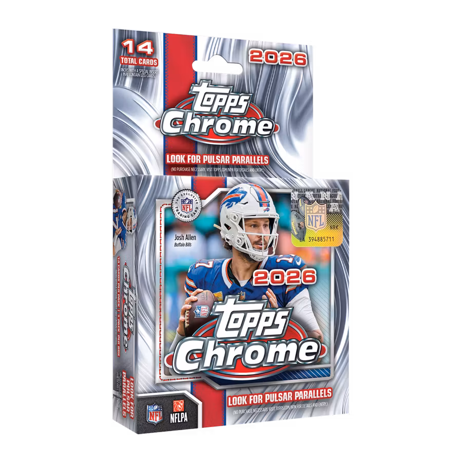 2026 Topps Chrome Football – Hanger Box