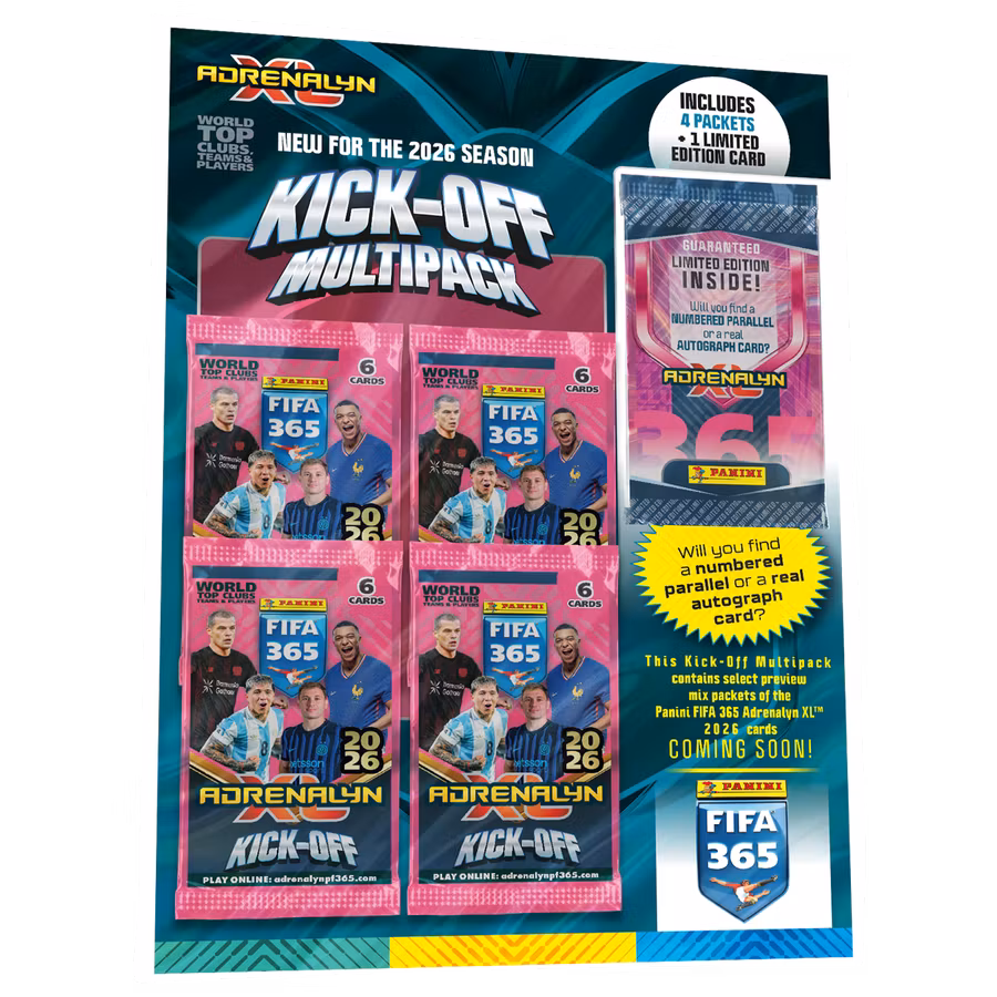 Panini FIFA 365 Adrenalyn XL 2026 – Kick-Off Multipack