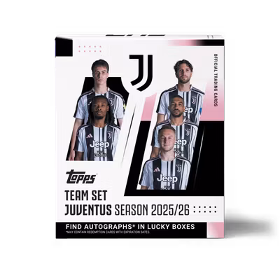 2025-26 Topps Juventus Team Set Soccer Box – Collection