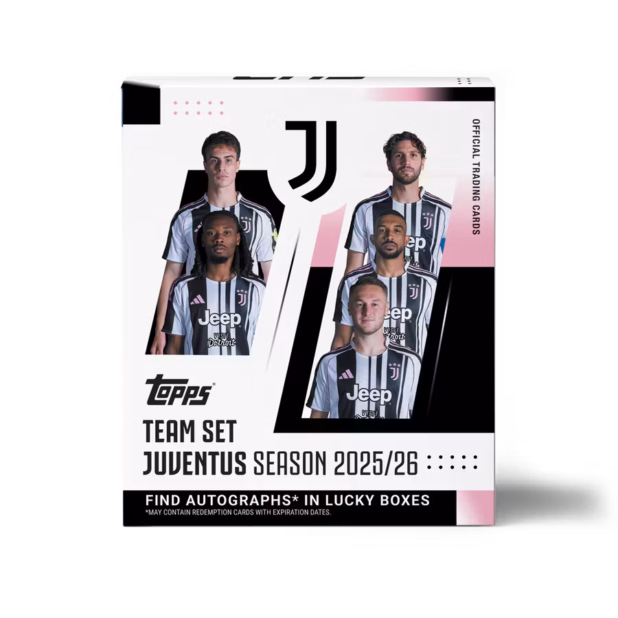 2025-26 Topps Juventus Team Set Soccer Box – Collection