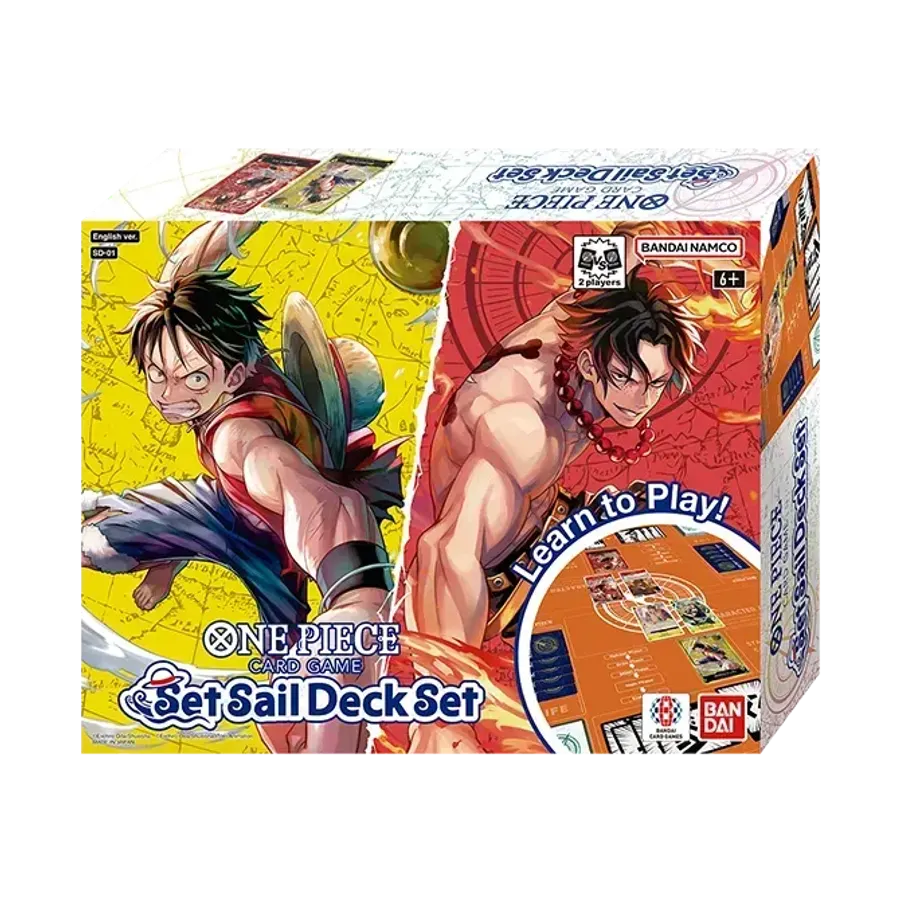 One Piece Card Game: Set Sail SD-01 Deck Set – Starter