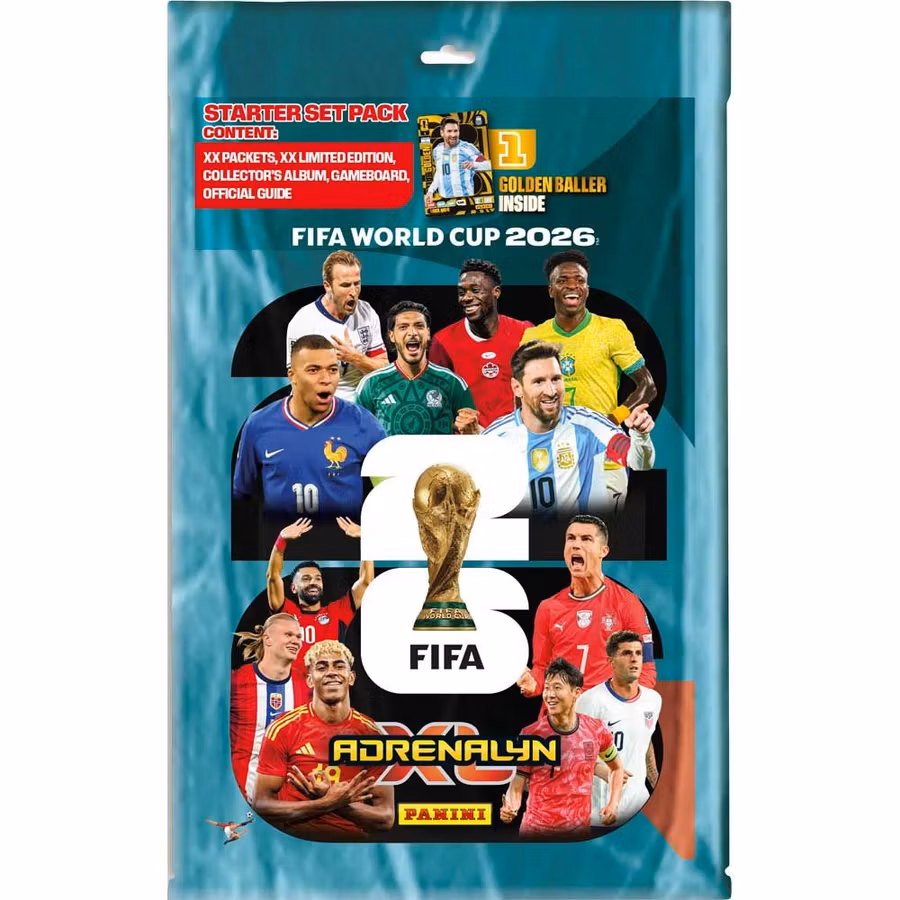 Panini FIFA World Cup 2026 Adrenalyn XL – Starter Pack (Nordic Edition)