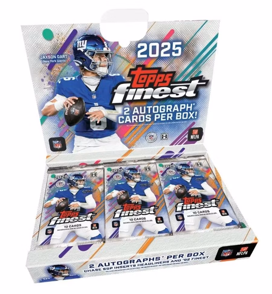 2025 Topps Finest Football (Hobby Box)