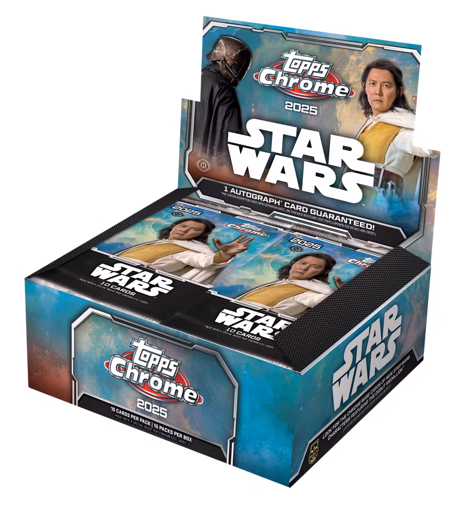 2025 Star Wars Topps Chrome Cards (Hobby Box)